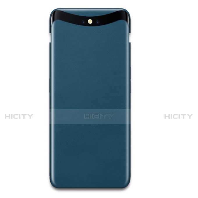 Coque Plastique Rigide Mat Serge pour Oppo Find X Bleu Plus