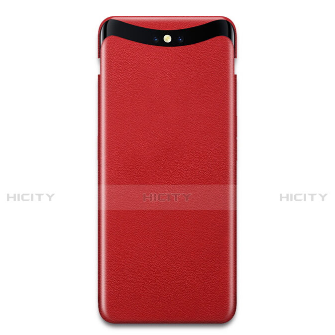 Coque Plastique Rigide Mat Serge pour Oppo Find X Rouge Plus