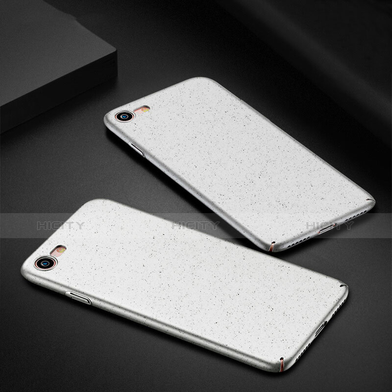 Coque Plastique Rigide Sables Mouvants pour Apple iPhone 7 Blanc Plus