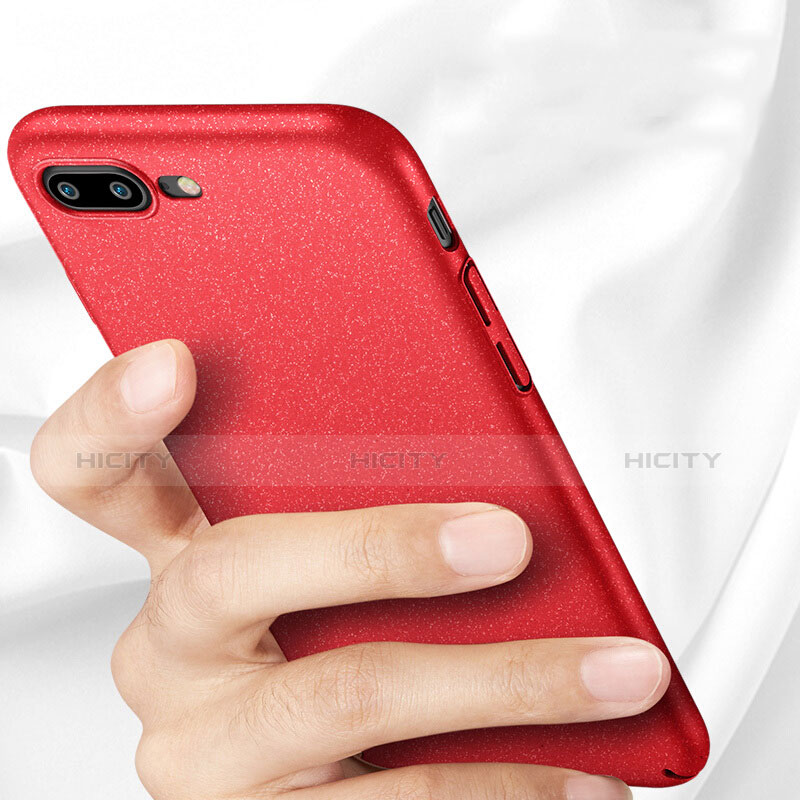 Coque Plastique Rigide Sables Mouvants pour Apple iPhone 7 Plus Rouge Plus