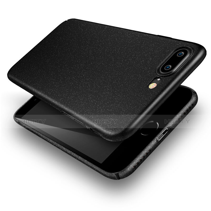 Coque Plastique Rigide Sables Mouvants pour Apple iPhone 8 Plus Noir Plus