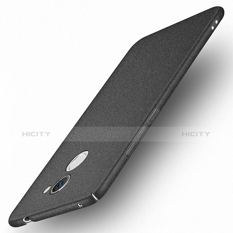 Coque Plastique Rigide Sables Mouvants pour Huawei Enjoy 7 Plus Noir Plus