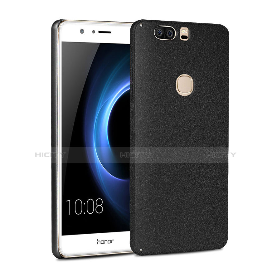 Coque Plastique Rigide Sables Mouvants pour Huawei Honor V8 Noir Plus