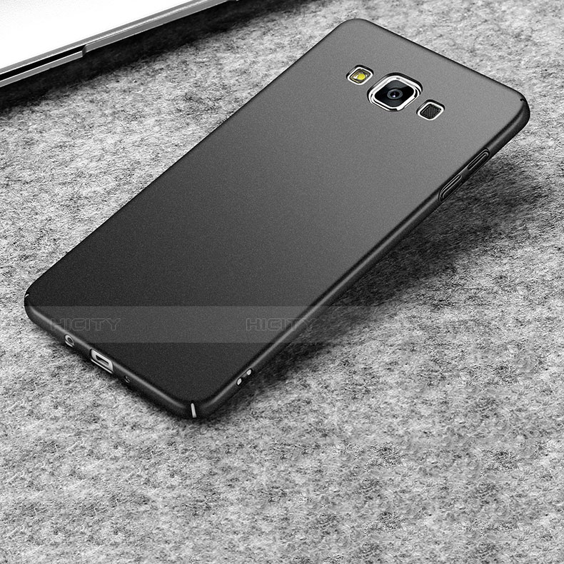 Coque Plastique Rigide Sables Mouvants pour Samsung Galaxy A5 SM-500F Noir Plus