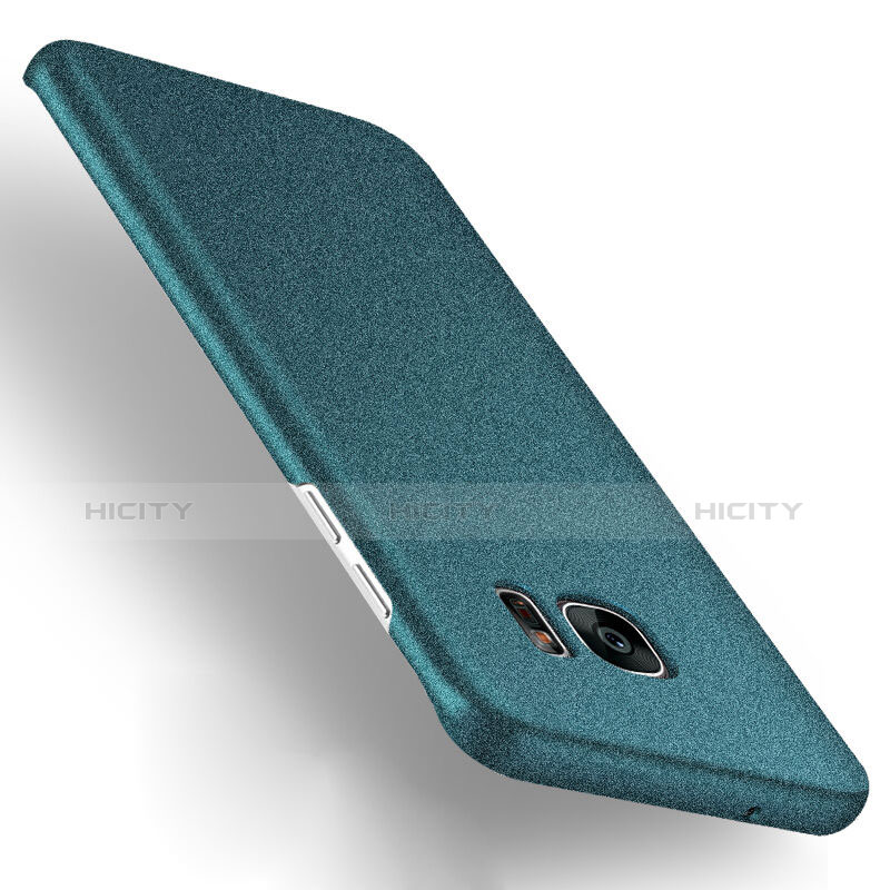 Coque Plastique Rigide Sables Mouvants pour Samsung Galaxy S7 Edge G935F Vert Plus