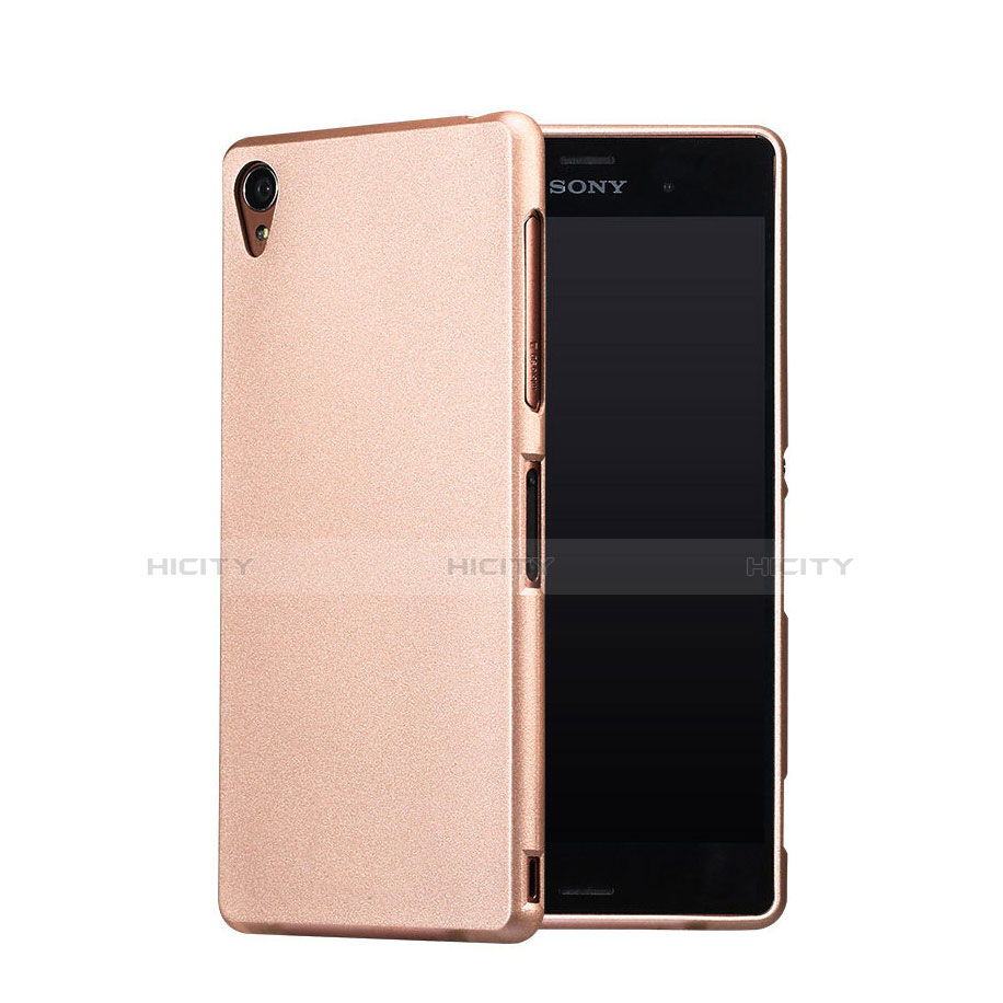 Coque Plastique Rigide Sables Mouvants pour Sony Xperia Z3 Or Plus