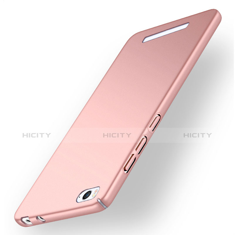 Coque Plastique Rigide Sables Mouvants pour Xiaomi Mi 4C Or Rose Plus