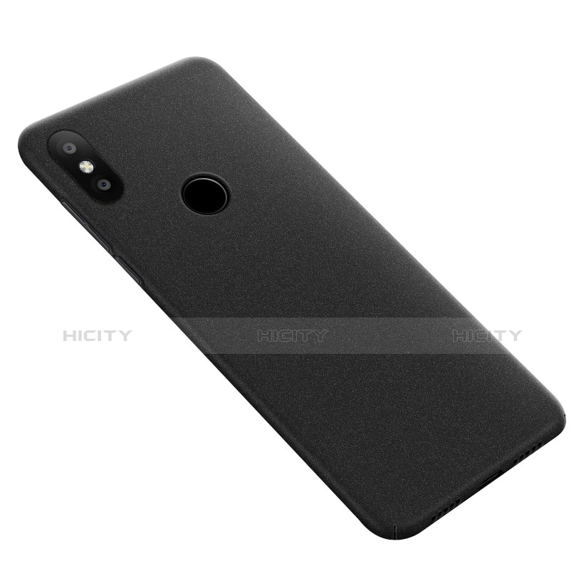 Coque Plastique Rigide Sables Mouvants pour Xiaomi Mi Max 3 Noir Plus