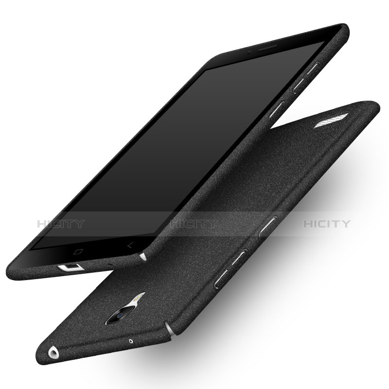 Coque Plastique Rigide Sables Mouvants pour Xiaomi Redmi Note Noir Plus