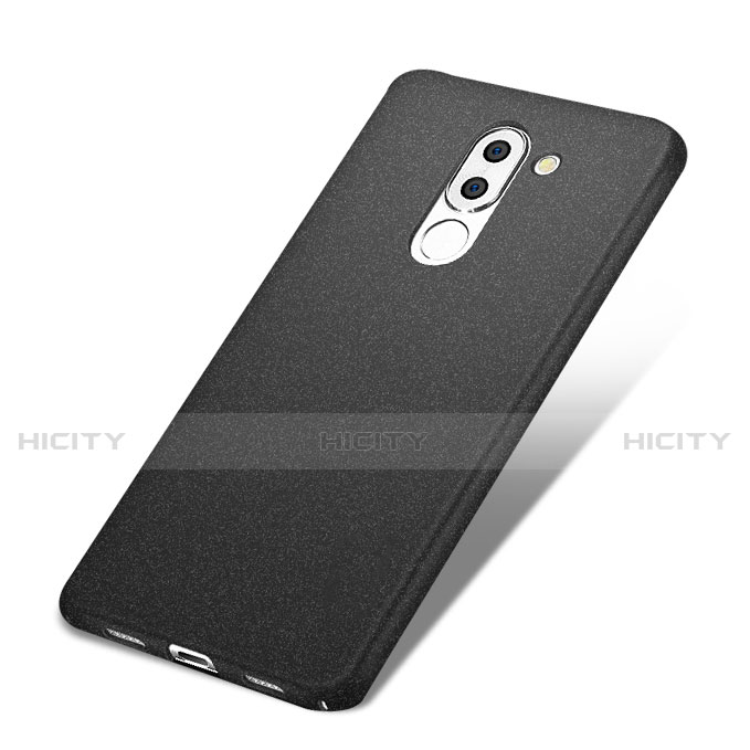 Coque Plastique Rigide Sables Mouvants Q01 pour Huawei GR5 (2017) Noir Plus