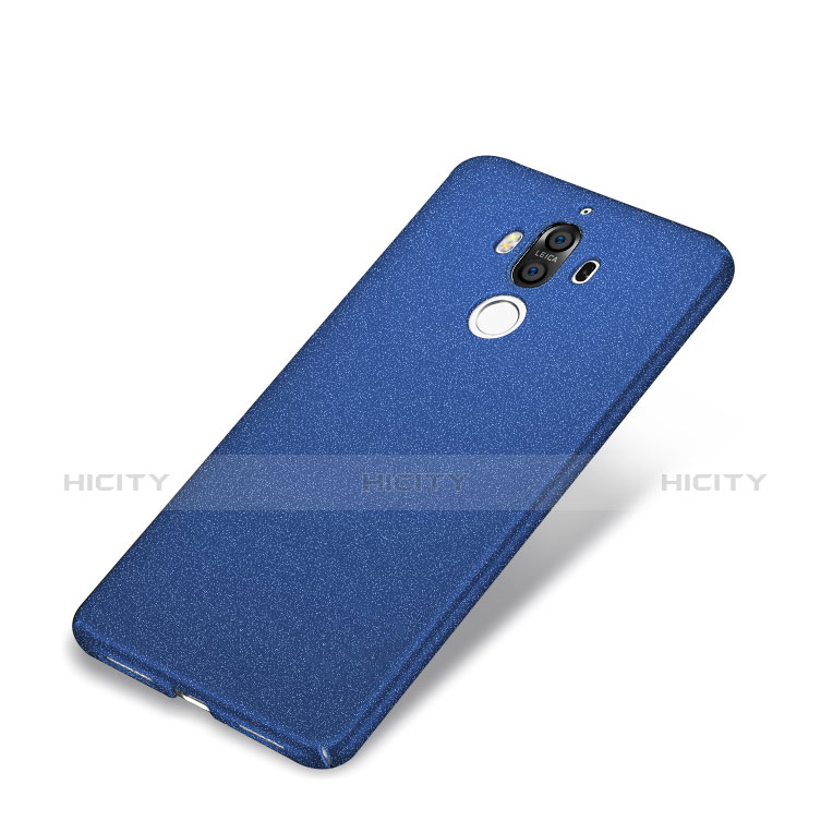 Coque Plastique Rigide Sables Mouvants Q01 pour Huawei Mate 9 Bleu Plus