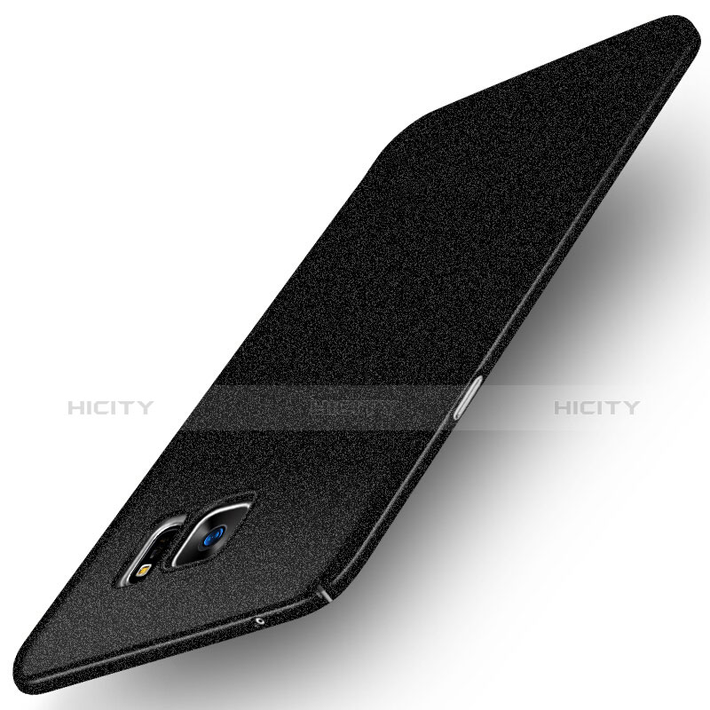 Coque Plastique Rigide Sables Mouvants Q01 pour Samsung Galaxy Note 5 N9200 N920 N920F Noir Plus