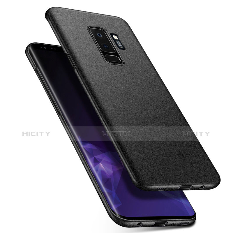 Coque Plastique Rigide Sables Mouvants Q01 pour Samsung Galaxy S9 Plus Noir Plus