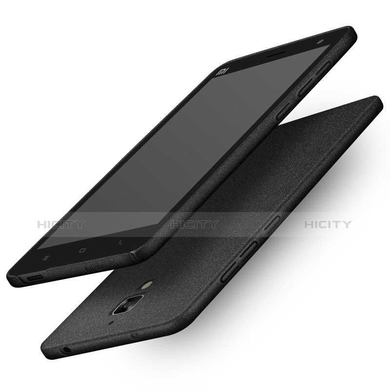 Coque Plastique Rigide Sables Mouvants Q01 pour Xiaomi Mi 4 LTE Noir Plus