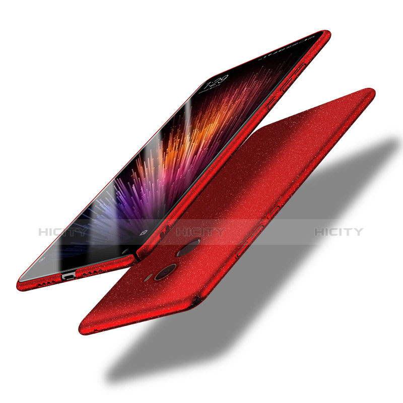 Coque Plastique Rigide Sables Mouvants Q01 pour Xiaomi Mi Mix Evo Rouge Plus