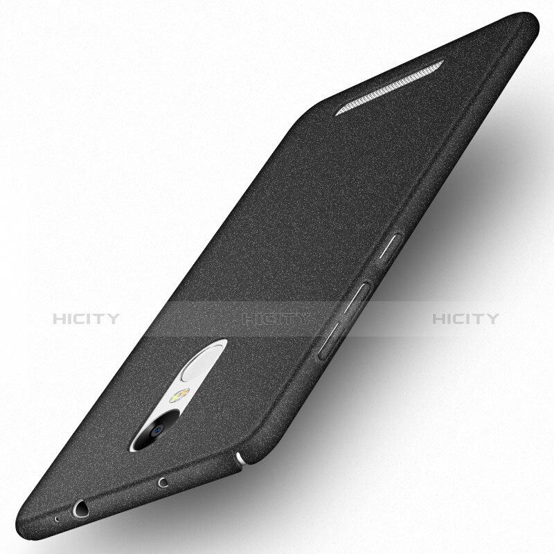 Coque Plastique Rigide Sables Mouvants Q01 pour Xiaomi Redmi Note 3 Noir Plus