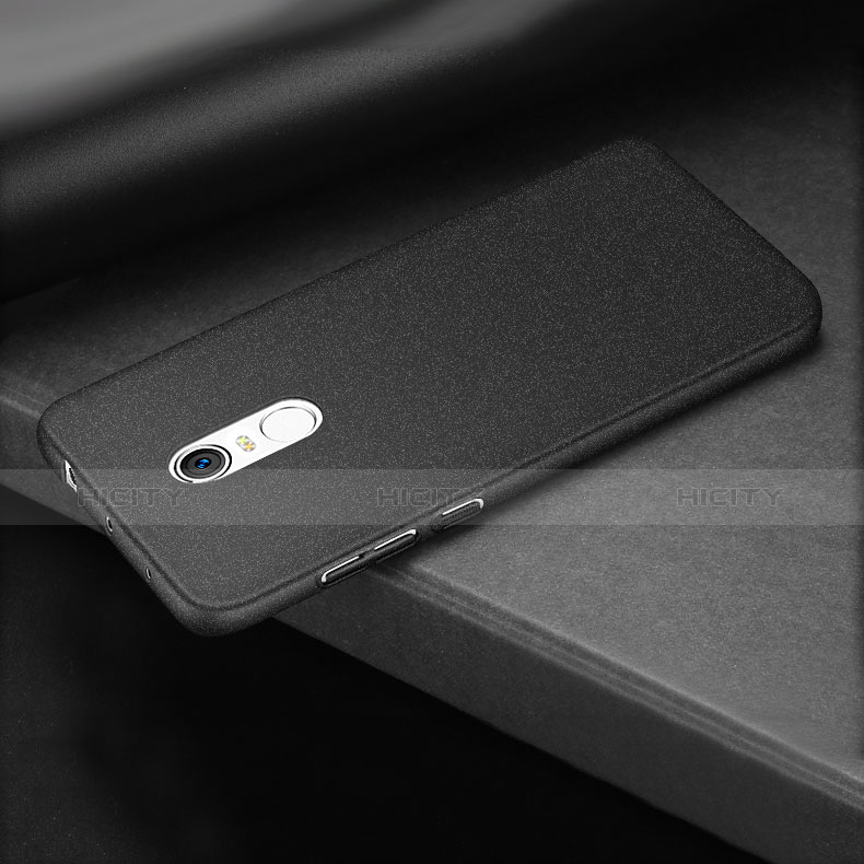 Coque Plastique Rigide Sables Mouvants Q01 pour Xiaomi Redmi Note 4X High Edition Noir Plus