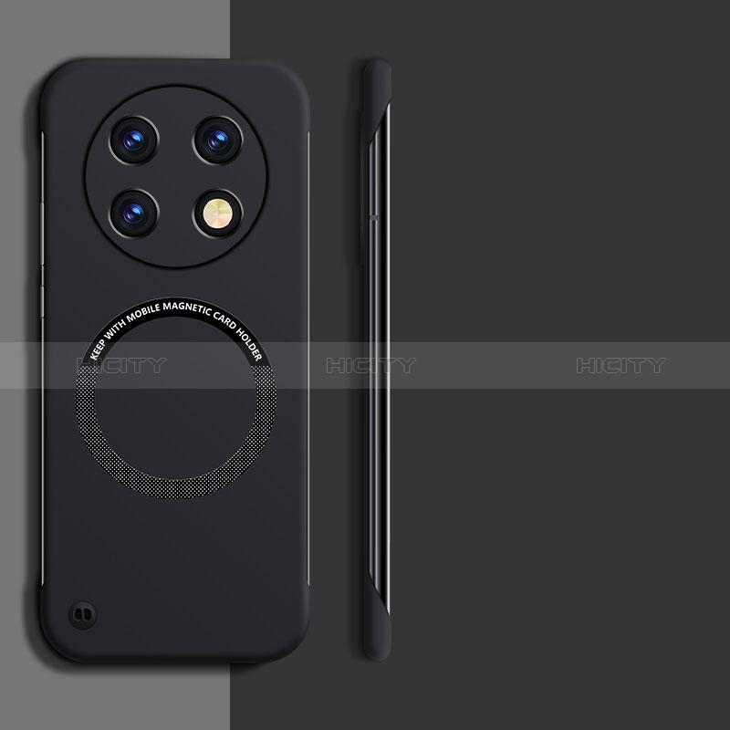 Coque Plastique Rigide Sans Cadre Etui Housse Mat avec Mag-Safe Magnetic Magnetique pour Oppo A2 Pro 5G Noir Plus