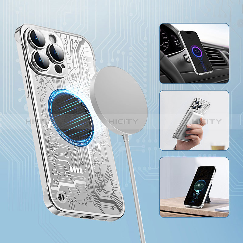 Coque Plastique Rigide Sans Cadre Etui Housse Mat avec Mag-Safe Magnetic Magnetique ZL1 pour Apple iPhone 13 Pro Max Plus