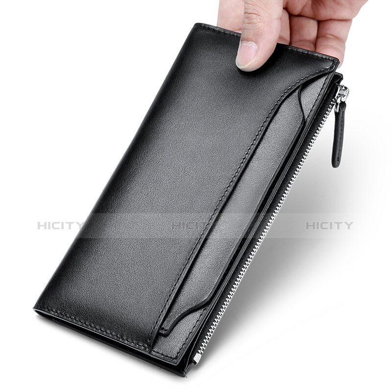 Coque Pochette Cuir Universel H30 Noir Plus