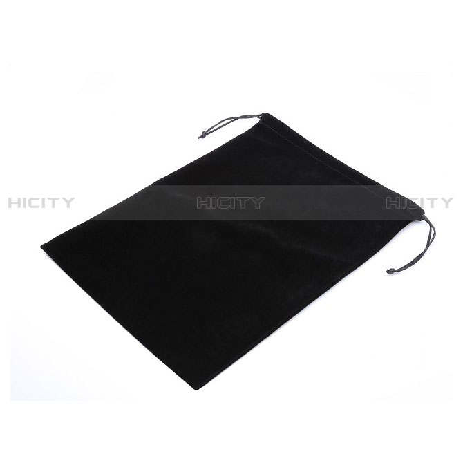 Coque Pochette Velour pour Apple New iPad 9.7 (2018) Noir Plus