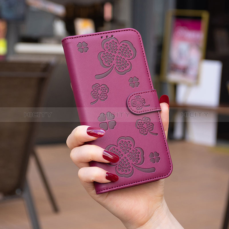 Coque Portefeuille Fleurs Livre Cuir Etui Clapet BF2 pour Huawei Honor X8b Plus