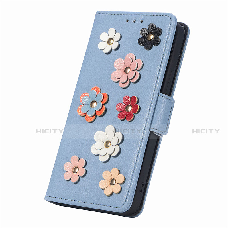 Coque Portefeuille Fleurs Livre Cuir Etui Clapet L01 pour Xiaomi Mi 12 5G Plus