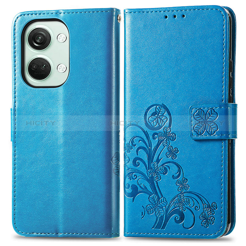 Coque Portefeuille Fleurs Livre Cuir Etui Clapet pour OnePlus Nord 3 5G Plus