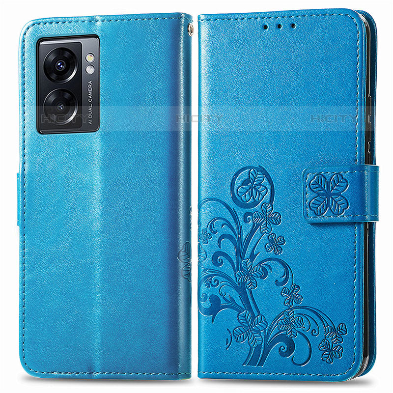 Coque Portefeuille Fleurs Livre Cuir Etui Clapet pour OnePlus Nord N300 5G Plus