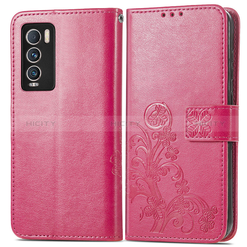 Coque Portefeuille Fleurs Livre Cuir Etui Clapet pour Realme GT Master Explorer 5G Plus