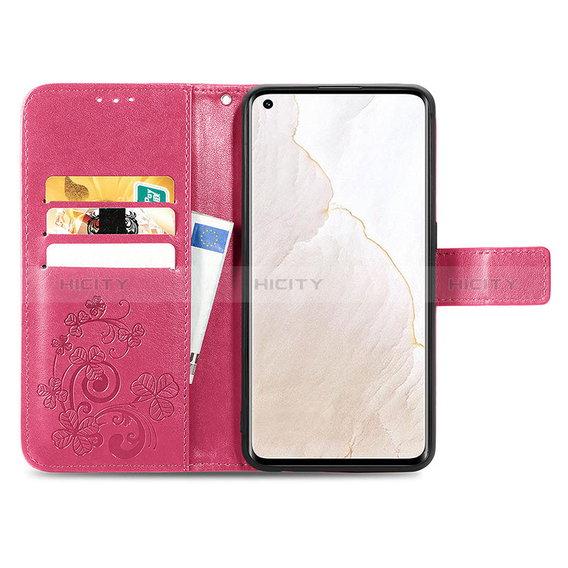 Coque Portefeuille Fleurs Livre Cuir Etui Clapet pour Realme GT Master Explorer 5G Plus