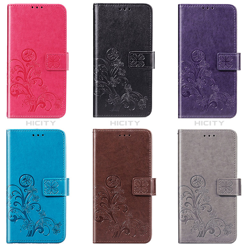 Coque Portefeuille Fleurs Livre Cuir Etui Clapet pour Samsung Galaxy A30 Plus