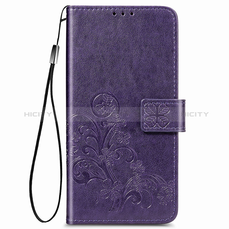 Coque Portefeuille Fleurs Livre Cuir Etui Clapet pour Samsung Galaxy A42 5G Plus