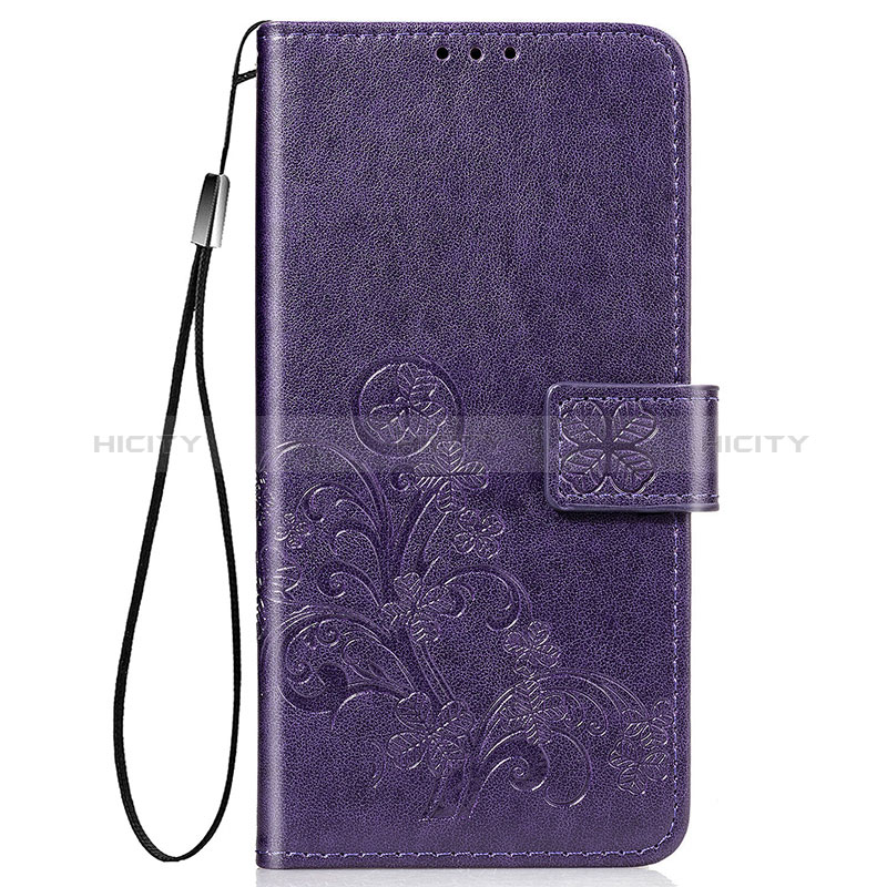 Coque Portefeuille Fleurs Livre Cuir Etui Clapet pour Samsung Galaxy A71 5G Plus