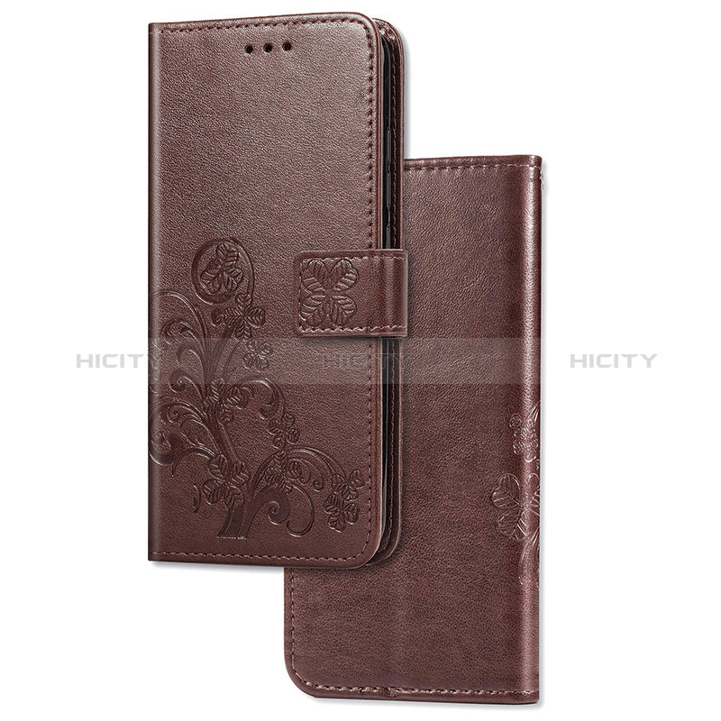 Coque Portefeuille Fleurs Livre Cuir Etui Clapet pour Sony Xperia 1 II Plus