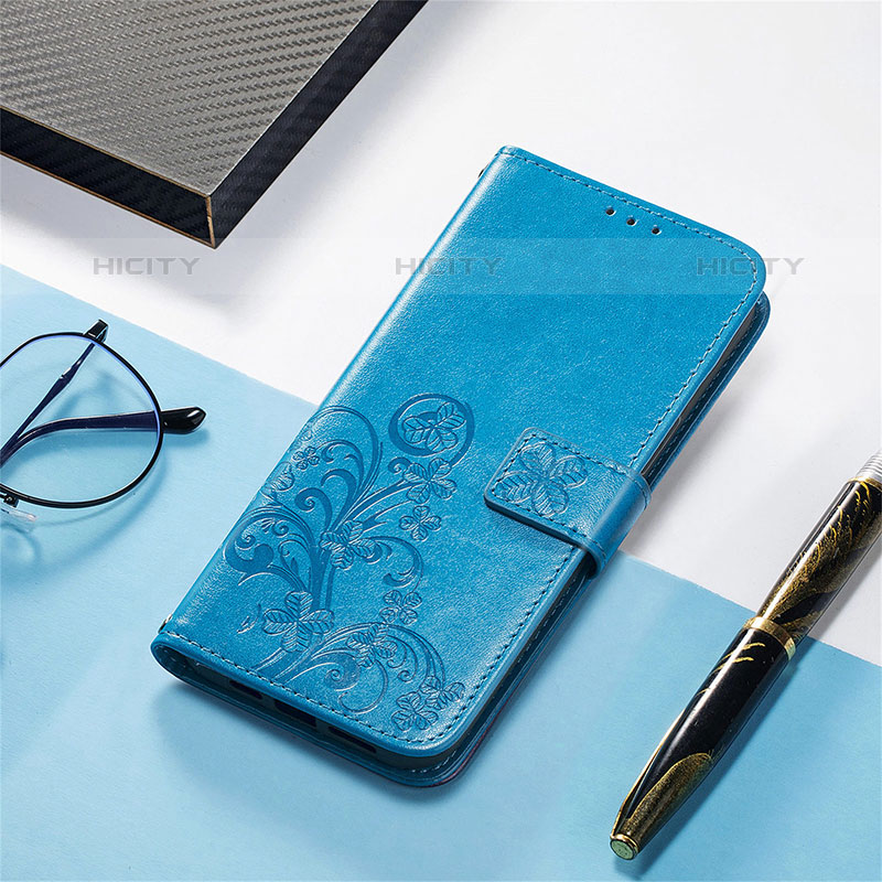 Coque Portefeuille Fleurs Livre Cuir Etui Clapet pour Vivo Y55 5G Plus