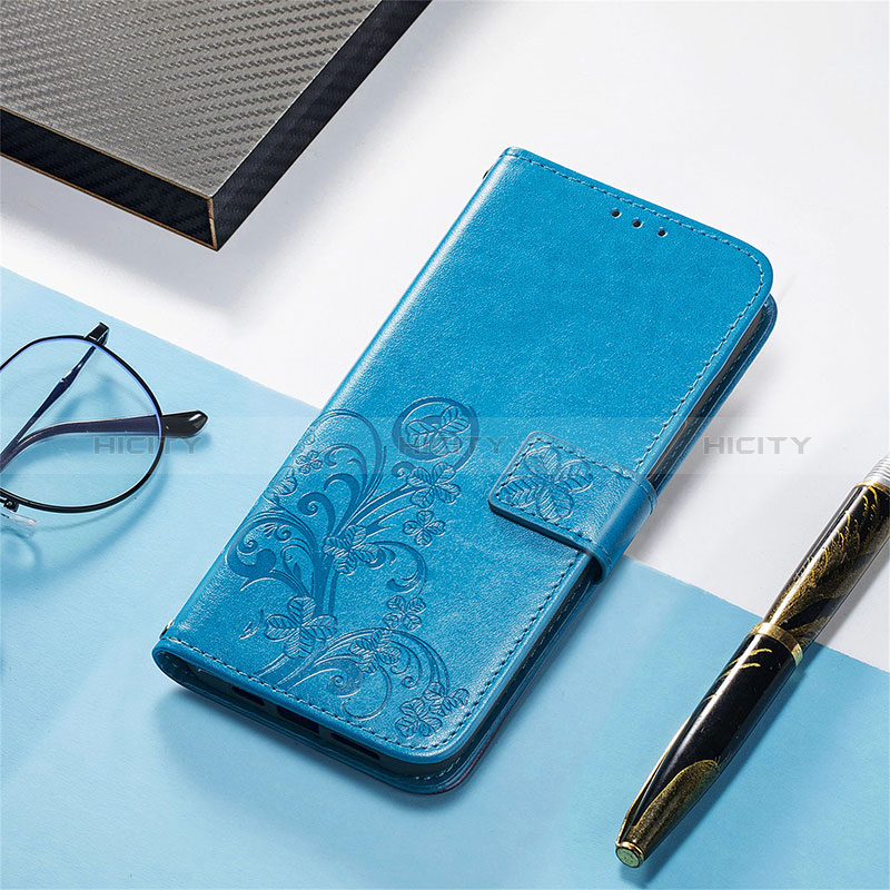 Coque Portefeuille Fleurs Livre Cuir Etui Clapet pour Vivo Y77e t1 Plus