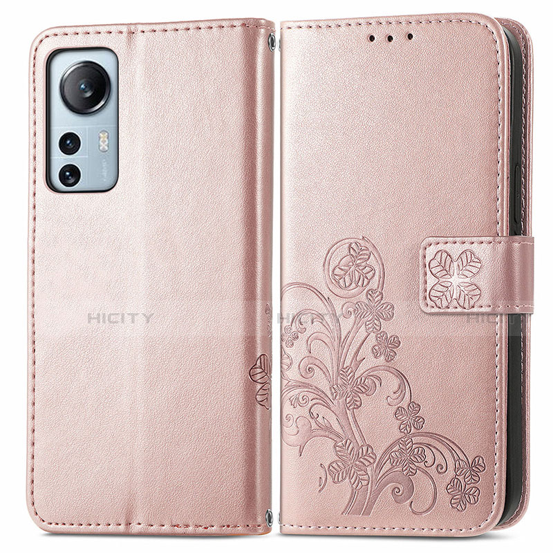 Coque Portefeuille Fleurs Livre Cuir Etui Clapet pour Xiaomi Mi 12 5G Plus