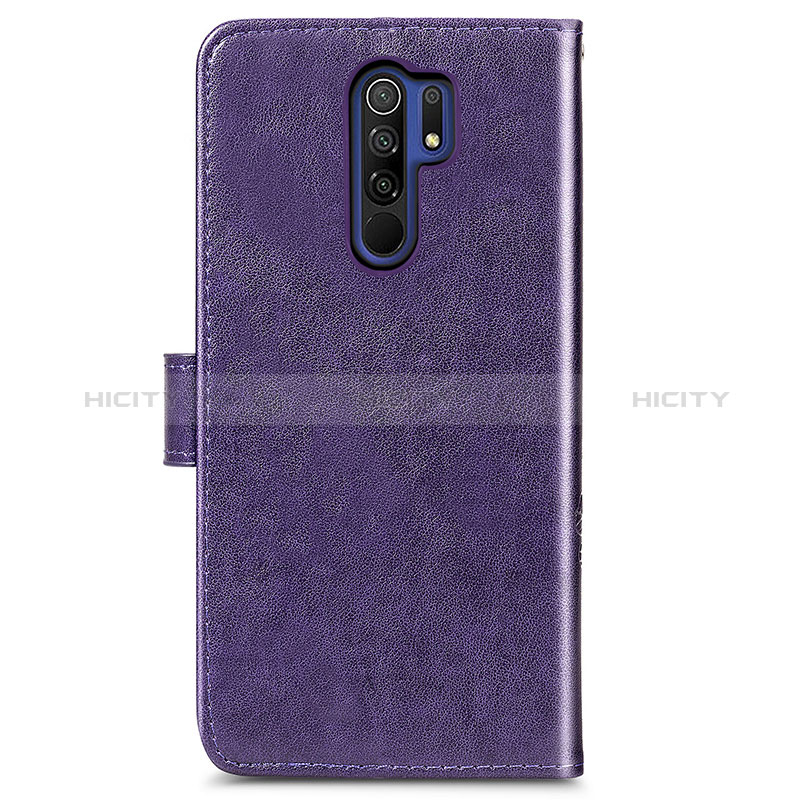 Coque Portefeuille Fleurs Livre Cuir Etui Clapet pour Xiaomi Poco M2 Plus