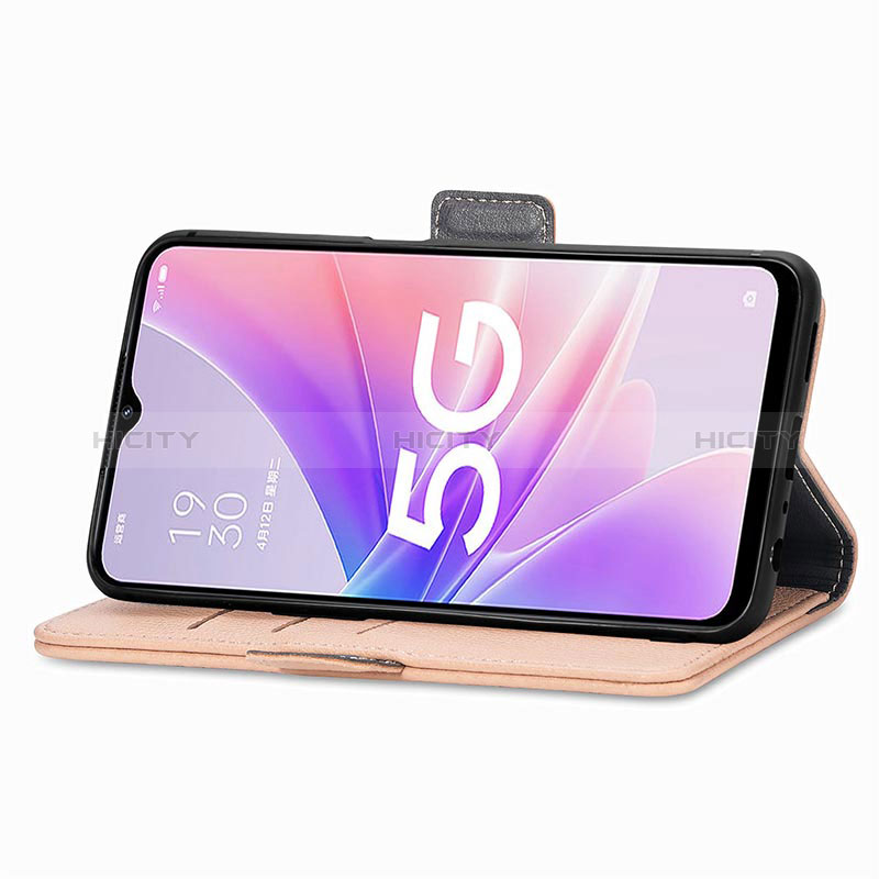 Coque Portefeuille Fleurs Livre Cuir Etui Clapet S02D pour Realme V23i 5G Plus