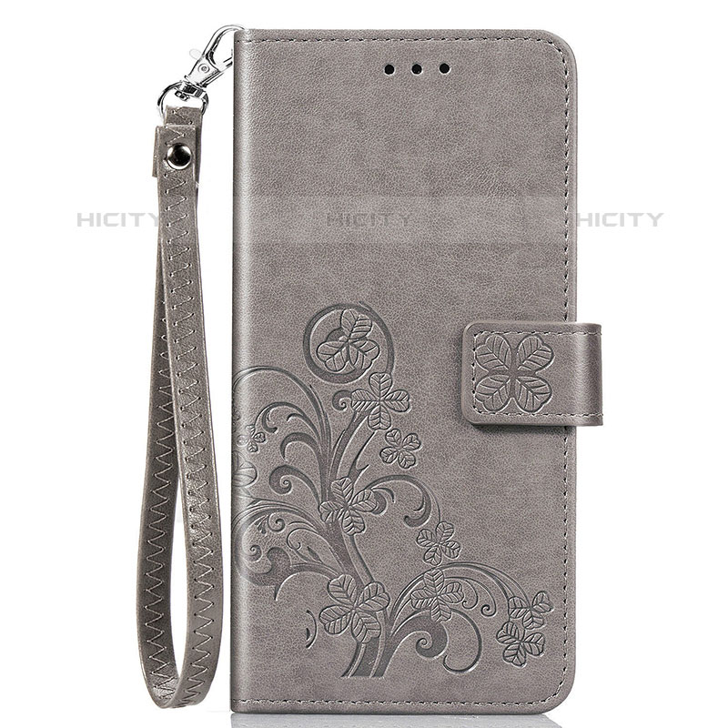 Coque Portefeuille Fleurs Livre Cuir Etui Clapet S02D pour Samsung Galaxy F41 Plus