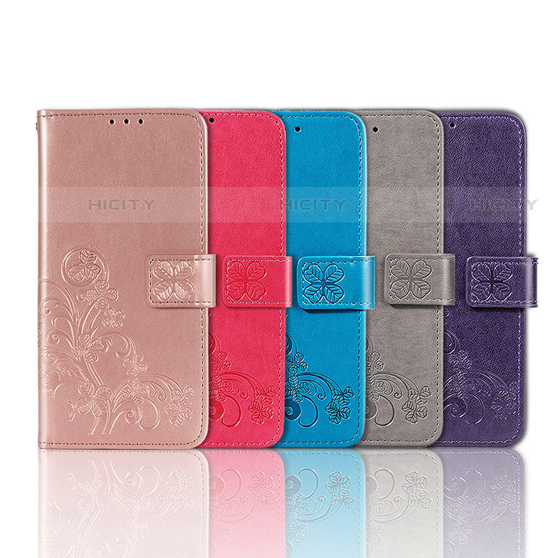 Coque Portefeuille Fleurs Livre Cuir Etui Clapet S03D pour Samsung Galaxy S21 Plus 5G Plus