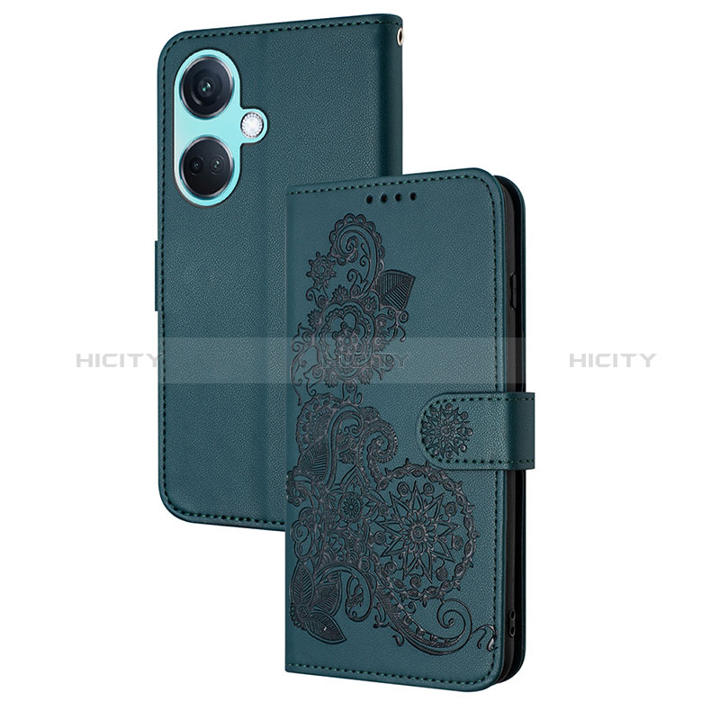 Coque Portefeuille Fleurs Livre Cuir Etui Clapet Y01X pour Oppo K11 5G Plus