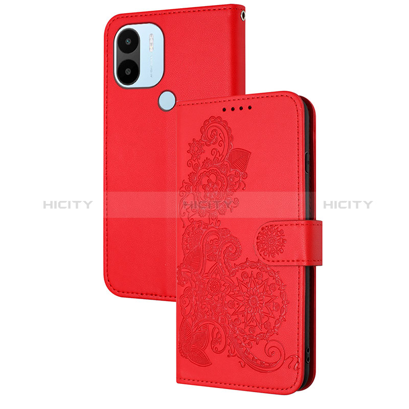 Coque Portefeuille Fleurs Livre Cuir Etui Clapet Y01X pour Xiaomi Redmi A1 Plus Plus