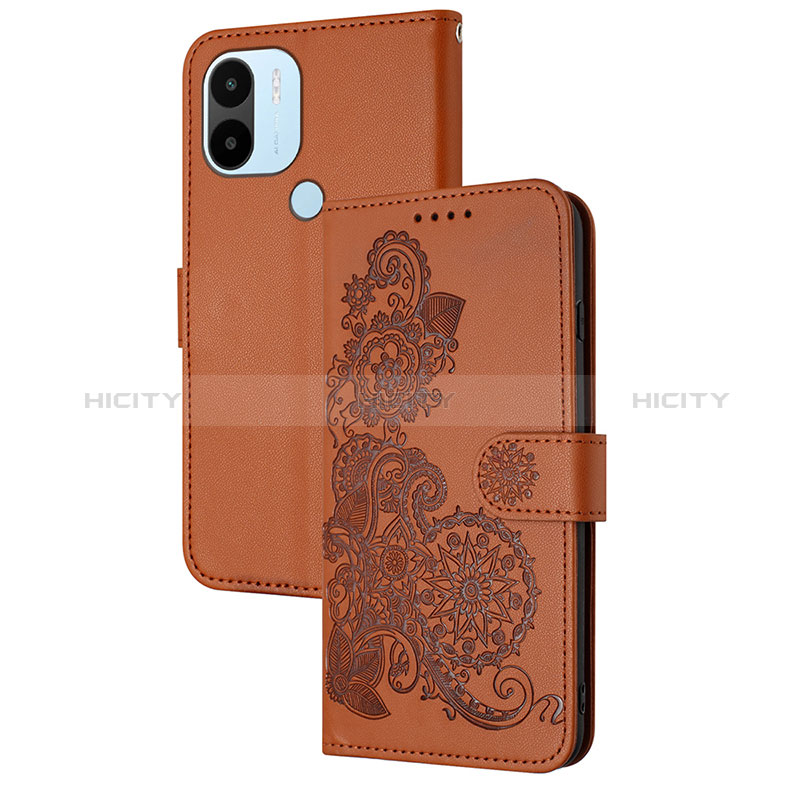 Coque Portefeuille Fleurs Livre Cuir Etui Clapet Y01X pour Xiaomi Redmi A1 Plus Plus