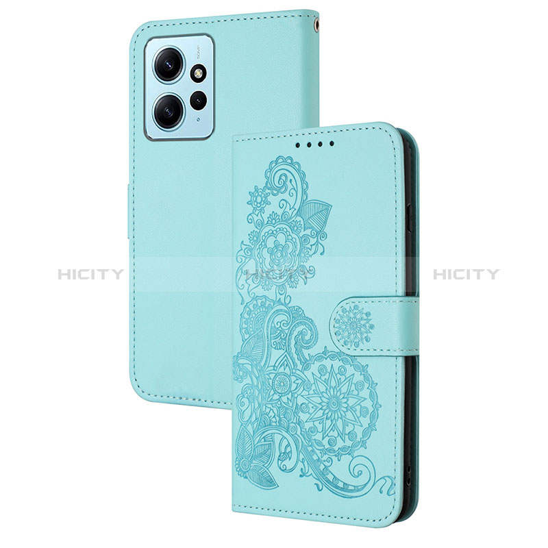 Coque Portefeuille Fleurs Livre Cuir Etui Clapet Y01X pour Xiaomi Redmi Note 12 4G Plus