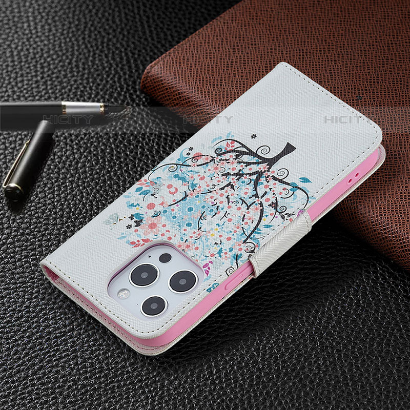 Coque Portefeuille Fleurs Livre Cuir Etui Clapet Z02 pour Apple iPhone 16 Pro Max Mixte Plus