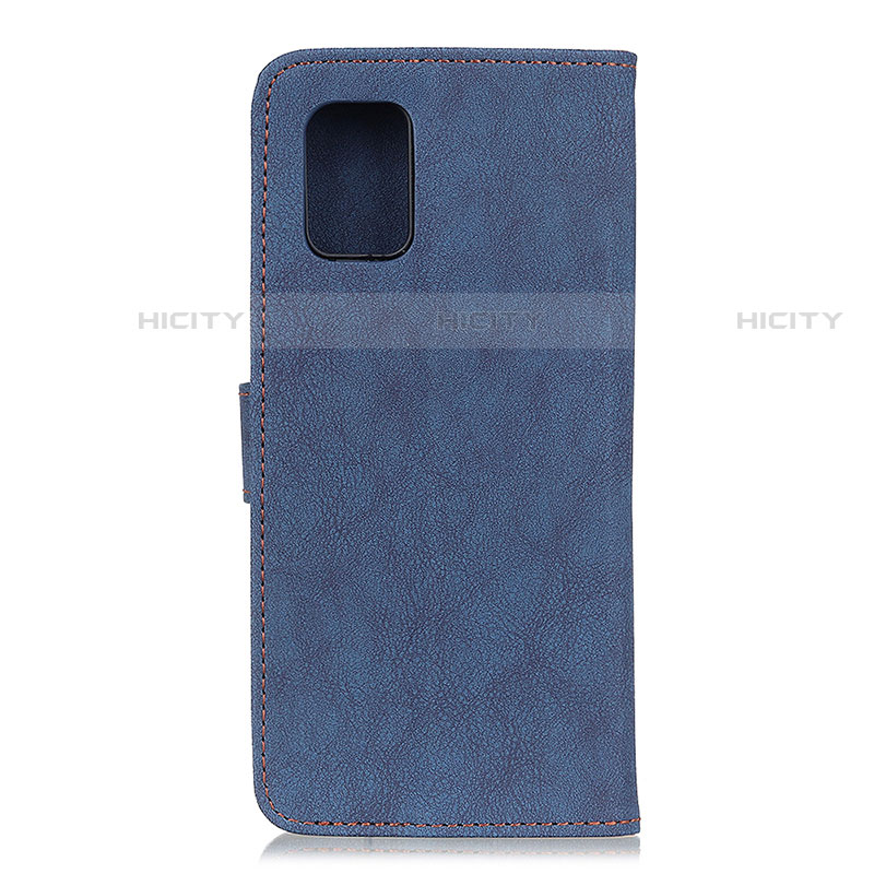 Coque Portefeuille Livre Cuir Etui Clapet A01D pour Motorola Moto Edge S 5G Bleu Plus