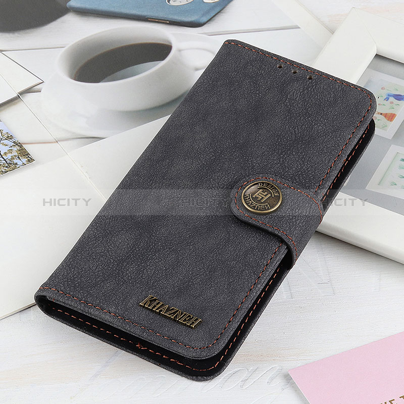 Coque Portefeuille Livre Cuir Etui Clapet A01D pour OnePlus 9 5G Noir Plus