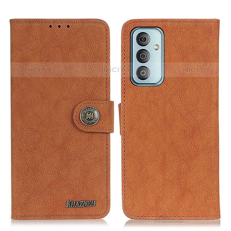 Coque Portefeuille Livre Cuir Etui Clapet A01D pour Samsung Galaxy M23 5G Marron Plus